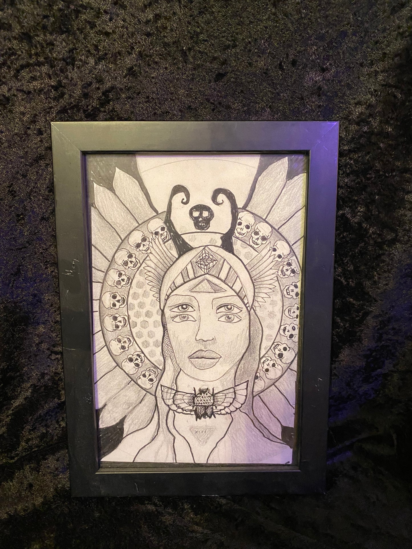 Original drawing, framed