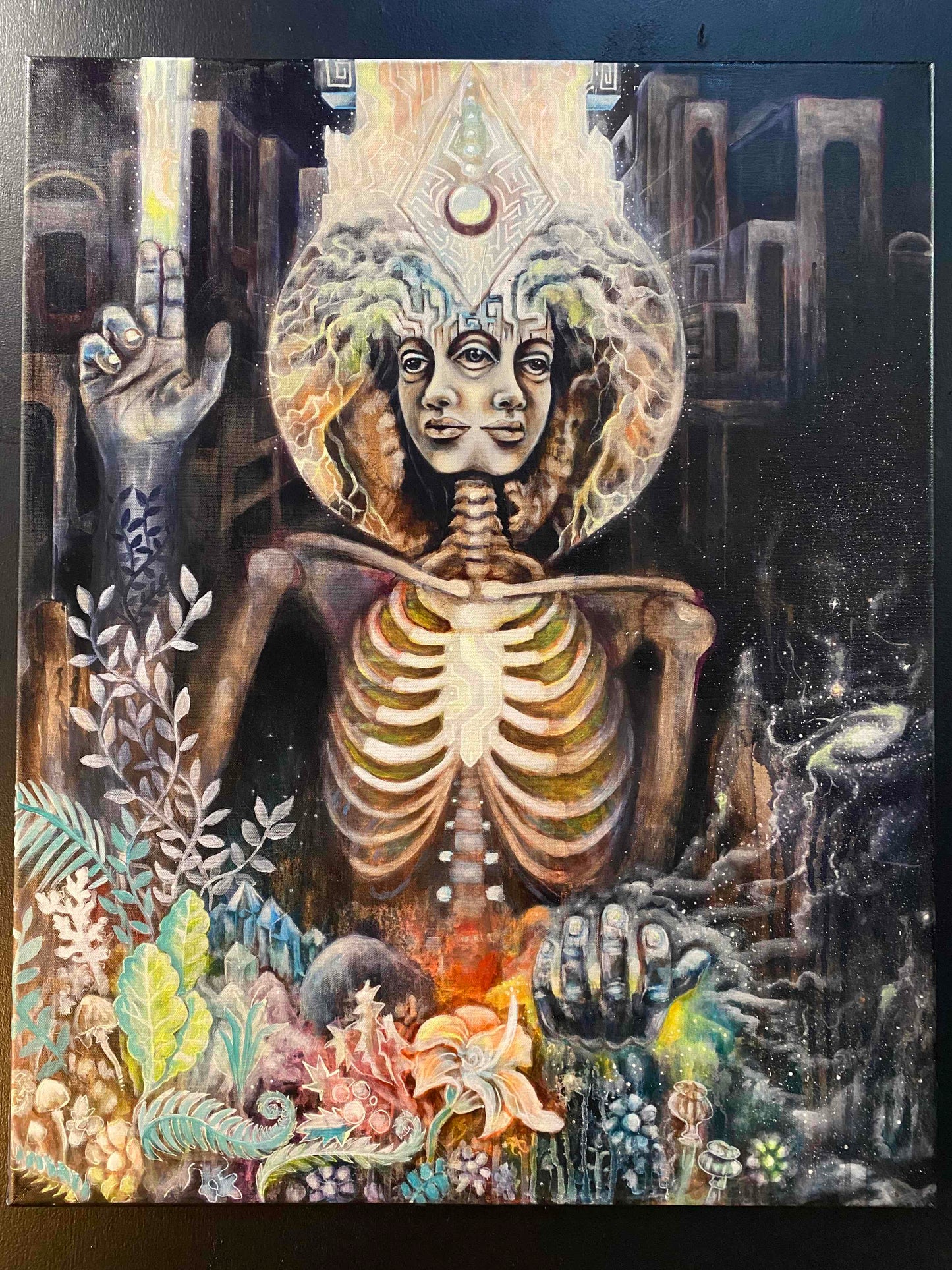 Embellished Canvas Print "Return" 24"x30"